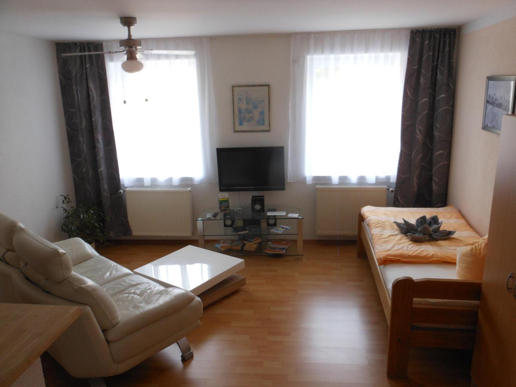 Pension Am Werder Bernburg Oda fotoğraf