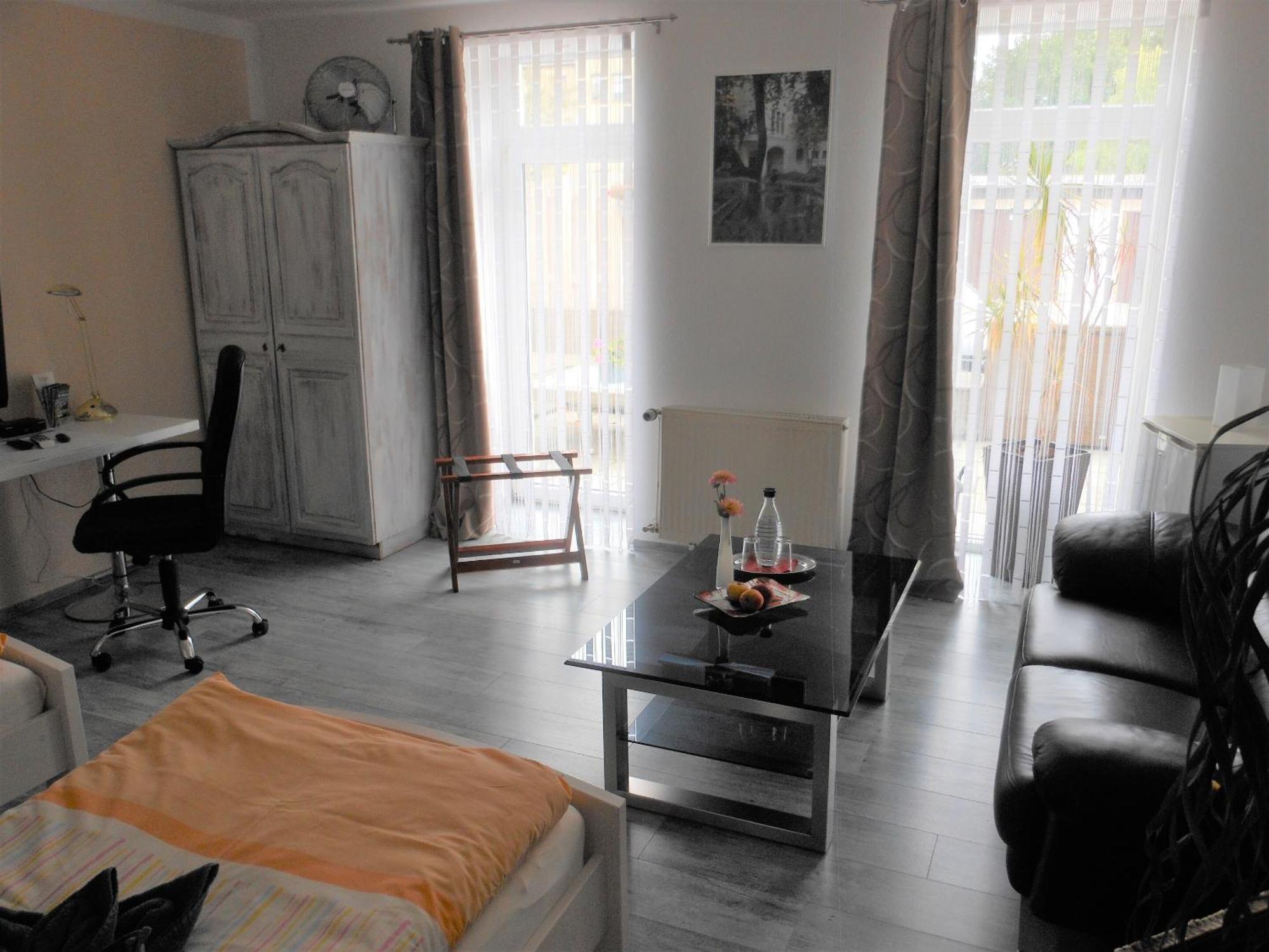 Pension Am Werder Bernburg Oda fotoğraf