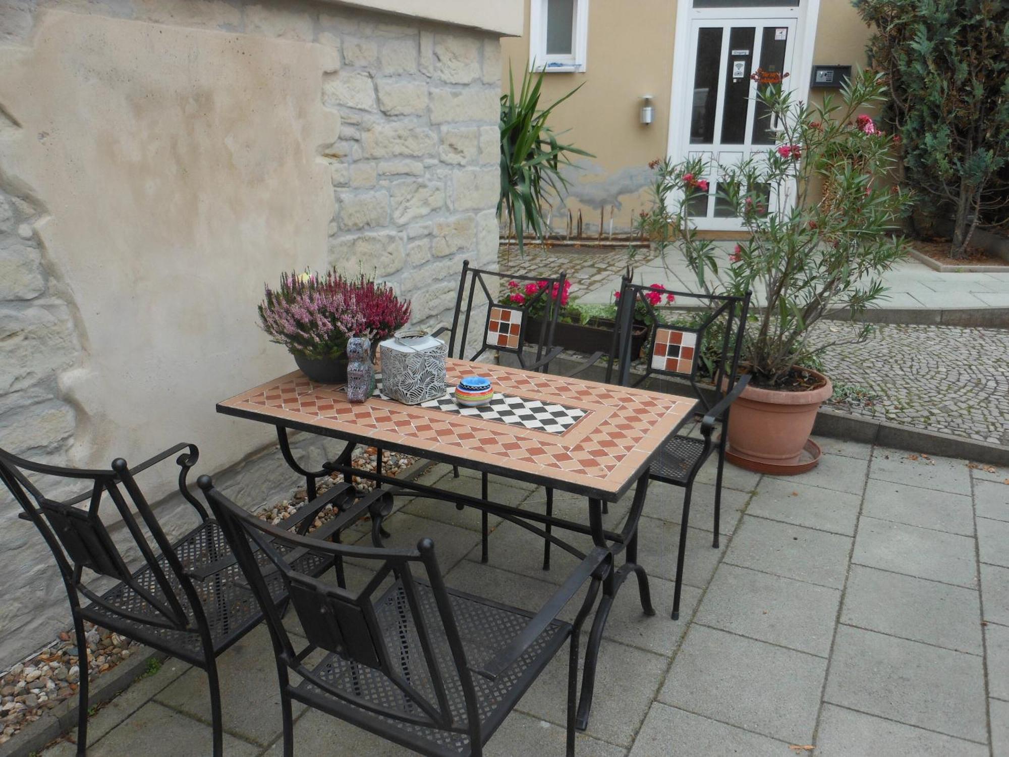 Pension Am Werder Bernburg Dış mekan fotoğraf
