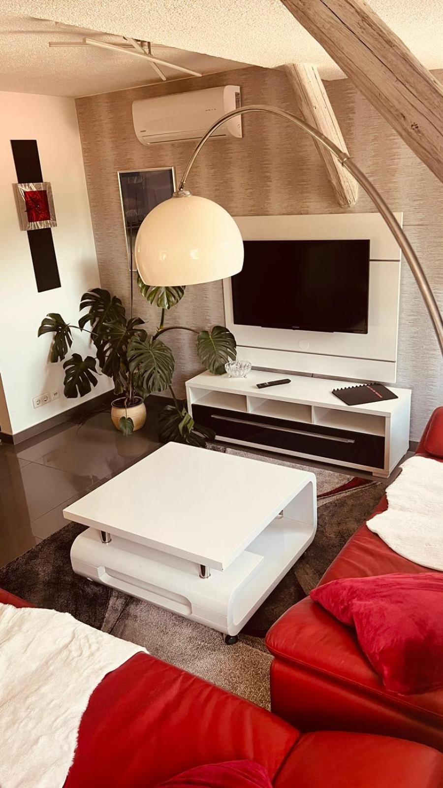 Pension Am Werder Bernburg Oda fotoğraf