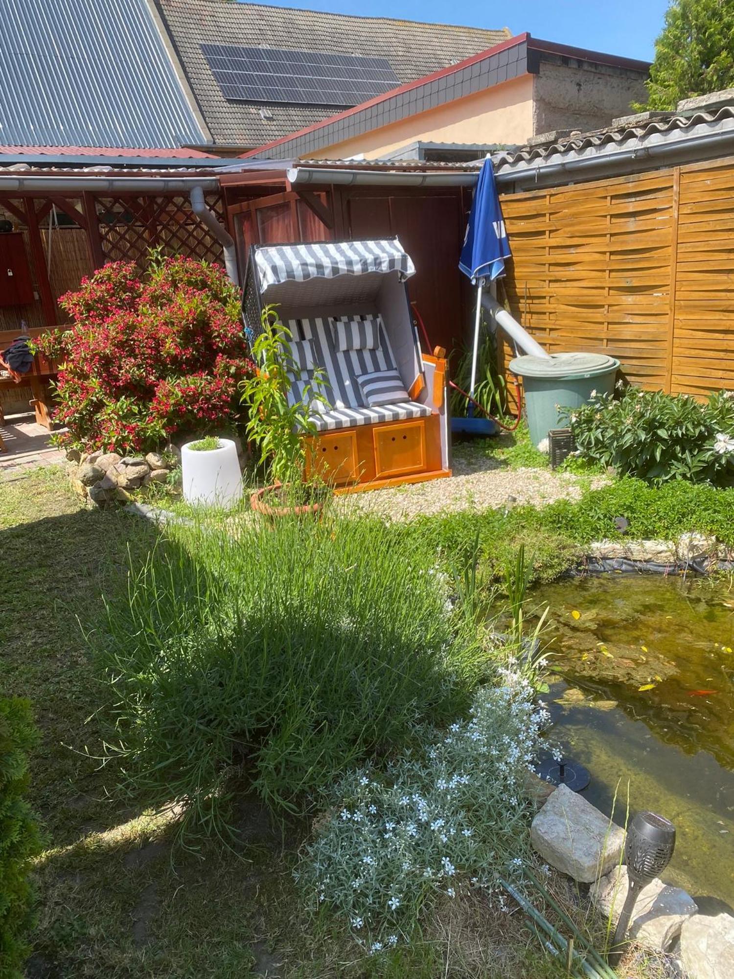 Pension Am Werder Bernburg Dış mekan fotoğraf